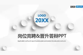 220505-岗位竞聘与晋升答辩PPT模板图片