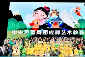 中央芭蕾舞团成都艺术教育基地2021年度展演实况图片