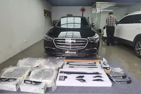 奔驰S400豪华版的内饰升级性价组合，经济实惠中看又中用图片