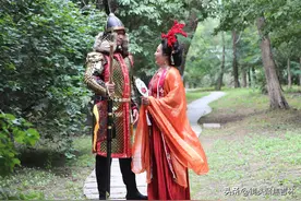 吉林长春 传统甲胄与国风美女 致敬华夏文明图片