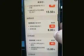 山东一网约车司机年前查账，几十笔未支付订单，网友：该付就付了图片