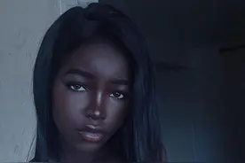 非洲女孩Lolita有多美？被富二代排队追，因颜值太高不敢单独出门图片