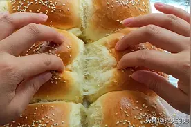 烤面包记住这三点，15分钟出膜，面包柔软拉丝，不干不硬图片