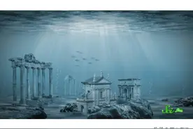 亚特兰蒂斯真的存在吗？从沉没的地球上看到的古代生活场景图片