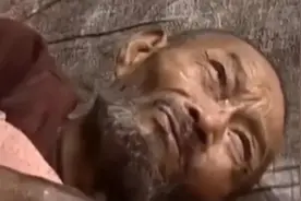 75岁老父亲被女儿扔到猪圈与狗同吃同住一年，女儿：饿不死他就行图片