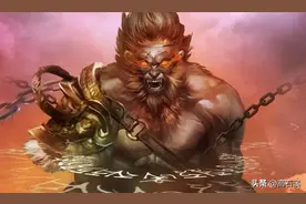 西游第七回9：孙悟空打赌失败，被如来镇压的故事图片