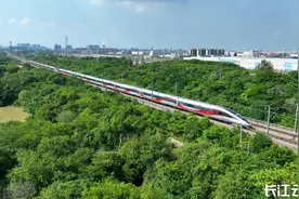 今日起京广高铁武广段按时速350公里高标运营图片