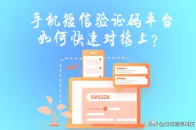 手机短信验证码平台如何快速对接上？图片
