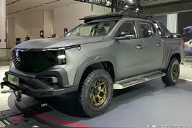 新车 | 2.0T增程皮卡，长安猎手越野改装版亮相，普通版售13.99万起图片