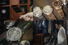 豪门最后的遮羞布？向华强晒11只名表，加起来却没小鲜肉的1只贵图片