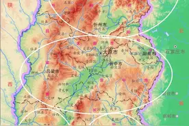 山西省是如何划分晋北、晋中、晋南的？图片