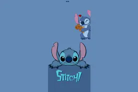 史迪奇壁纸｜星际宝贝史迪仔太可爱了｜简约壁纸套图图片