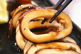 西坡：墨鱼大烤图片