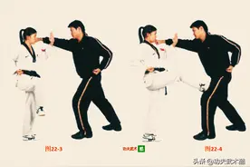 能防身自卫的跆拳道（4），近身搏击，专击要害的格斗狠招式图片