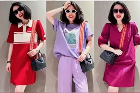 40+女人，夏天尝试“多巴胺”穿搭，减龄洋气又高级图片