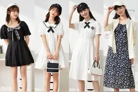 155cm小个子裙长公式，选对长度秒增高图片