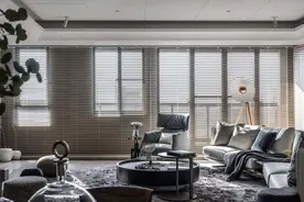 两户合并，坐拥370㎡大平层！全室轻奢气派，邻居羡慕哭了图片