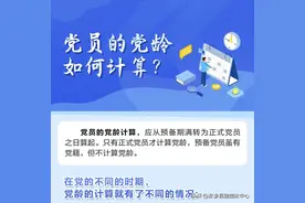 【组工讲堂】不同时期、特殊情况……党龄应该怎么算？图片