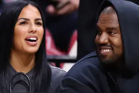 坎爷24岁嫩模女友在海中大秀比基尼！身材太火辣，成大号版金姐？图片