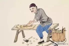 民间故事：狡猾的木匠图片