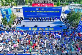 麟游夏季半程马拉松开赛 5000名跑者用脚步丈量天然氧吧图片