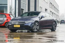 新车 | 续航里程小幅下降，售88.1万元，新款奔驰EQS 450+先锋版上市图片