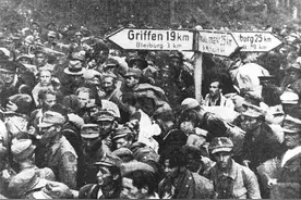 第二次世界大战中的“死亡行军”是什么？为什么会被称为战争罪行图片