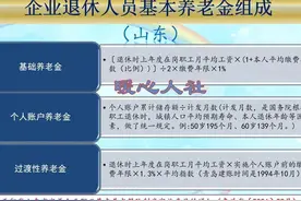 山东省下岗职工33年工龄10月退休，养老金怎么算？能领3000元吗？图片