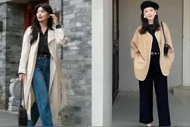 “阔腿裤+乐福鞋”，最舒适的秋天穿搭组合！图片