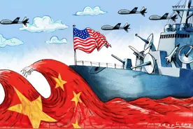 《海安法》派上用场，若美舰机未报备来台海，中方可依法派兵驱离图片