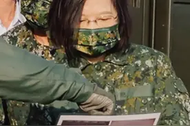 蔡英文麾下台军靠“绘制图解”实现“抗中保台”?坚称解放军未进入台所谓“领空领海”图片