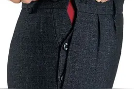 40年前女人的裤子在侧边开口，奶奶直到去世都不敢穿前面开口的图片