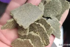 用菜籽饼做基础饵，好用又省钱，这样开出的饵专钓大鲫大鲤图片