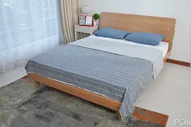 源氏木语橡木实木床评测，这床能睡多久？测过便一“木”了然图片