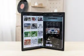 没见过的炫酷！全球首款17.3英寸可折叠轻薄本华硕灵耀X Fold真机开箱图片