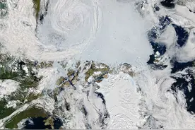 今冬会更冷才对？NASA：变暖导致北极气旋加剧，冬季气候或更复杂图片