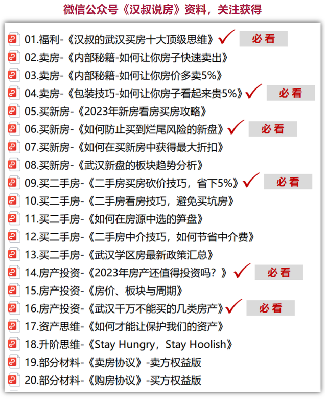 武汉买房：买房保值增值，首选潜力大的区域！