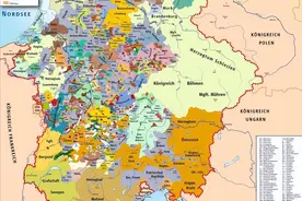 欧洲小国林立，国王又多又乱，但是皇帝却是千年一系，简单明了图片