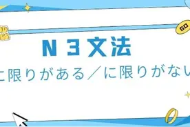 语法篇：【Ｎ３文法】～に限りがある／に限りがない图片