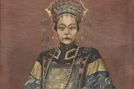 诡异的画风 扭曲的形象 一百多年前法国报纸登载的慈禧太后画像图片