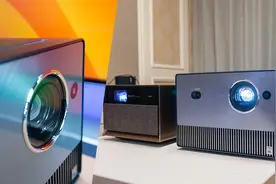 4K家用投影仪的PK，激光投影仪海信C1S 和 LED投影仪极米RS Pro 2图片