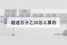 超速10%、超速20%是怎么算的，新交规超速20%怎么处罚？图片