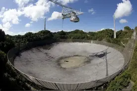 斥资2.6亿元的“天眼”，如今沦为装垃圾的锅，美国却无力重建图片