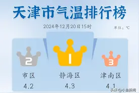 天津大风频频，周末虽晴但冷图片