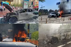 比亚迪汉提车7天自燃，新能源汽车是否比燃油车更容易起火？图片