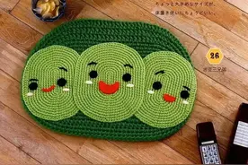 7款手工编织的坐垫，配上鲜亮可爱的卡通图案，既厚实又童趣十足图片