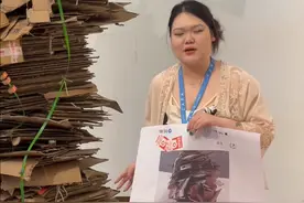 震撼！央美毕业展引争议，被批像“垃圾堆”，作者泪洒现场求共鸣图片