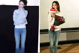 腰长、穿裤子不好看的姐妹们看过来，跟赵丽颖学穿搭秒变女神图片