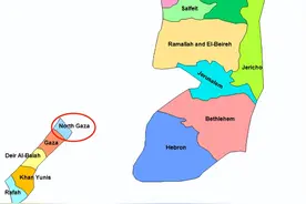 巴勒斯坦北加沙省：面积61平方公里，有3个城市，人口堪比县级市图片