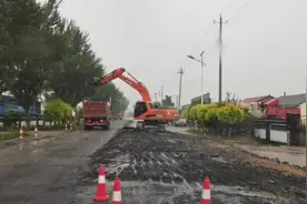 聚焦“三项工程” | 梅河口市：“四好农村路”改造工程动工图片